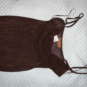 Black sparkle body con mini dress